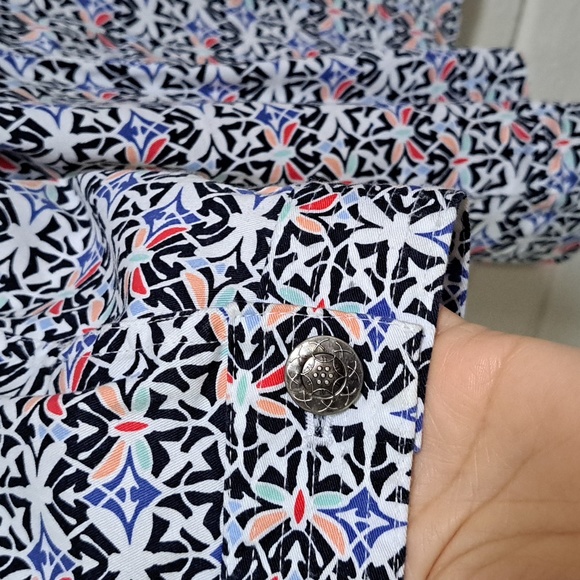 Christopher & Banks Multicolor 3/4 Sleeve Bussiness/Casual Jacket. Size Large - Picture 7 of 11